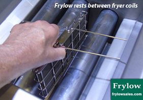 Frylow between coils in Deep-Fryer