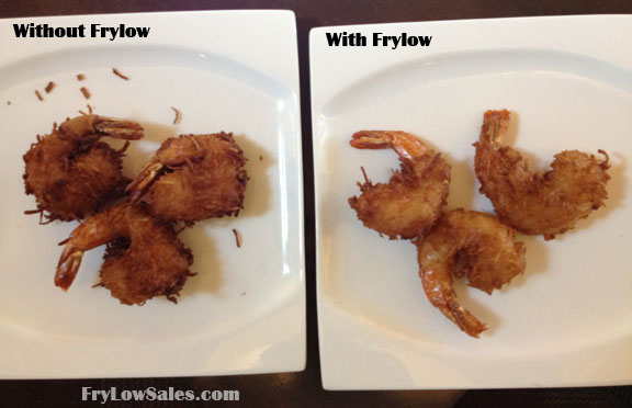 Deep fried shrimp using Frylow